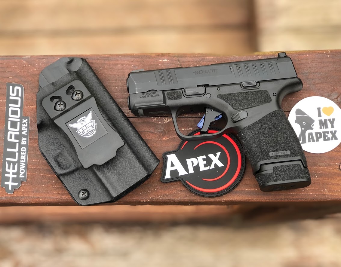 Apex Action Enhancement Trigger for the Springfield Armory Hellcat 