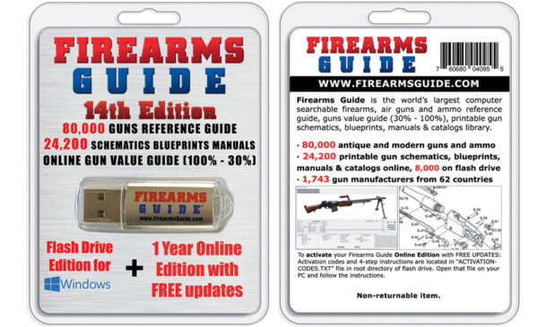 New Firearms Guide 14th Edition with 24,200 printable gun manuals ...